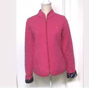Lilly Pulitzer Quilted jacket Women’s Size M pink